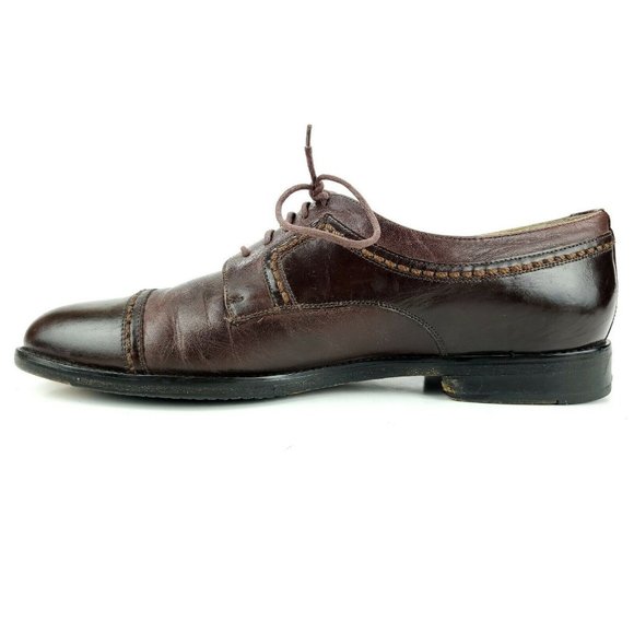 JOHNSTON & MURPHY PANTERA SIZE 8.5 M BROWN CAP TOE main image 10